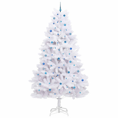 Albero di Natale Artificiale con Rami Pieghevoli Bianco 300 cm