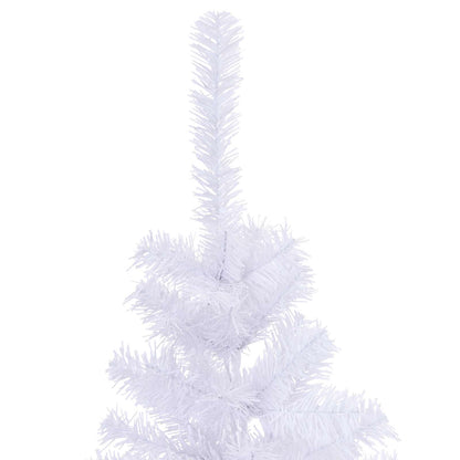Albero di Natale artificiale Bianco 150 cm PVC e Acciaio