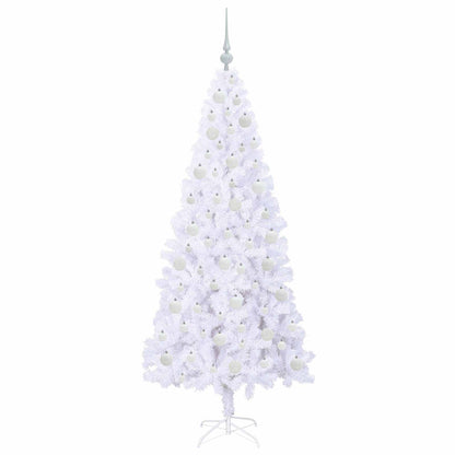 Albero di Natale artificiale Bianco 180 cm PVC e Acciaio | homemem39