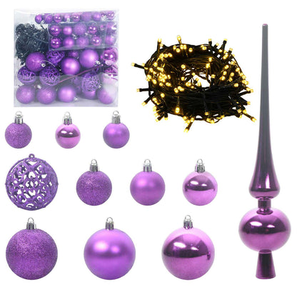 Albero di Natale artificiale Bianco 210 cm PVC e Acciaio | homemem39