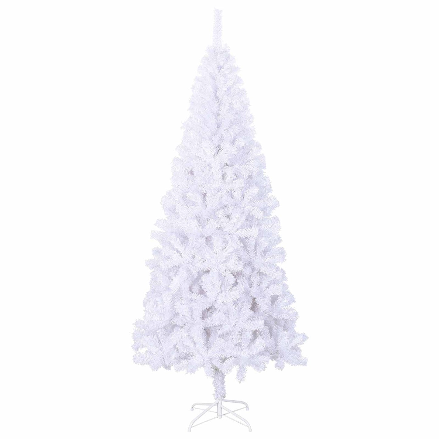 Albero di Natale artificiale Bianco 240 cm PVC e Acciaio | homemem39