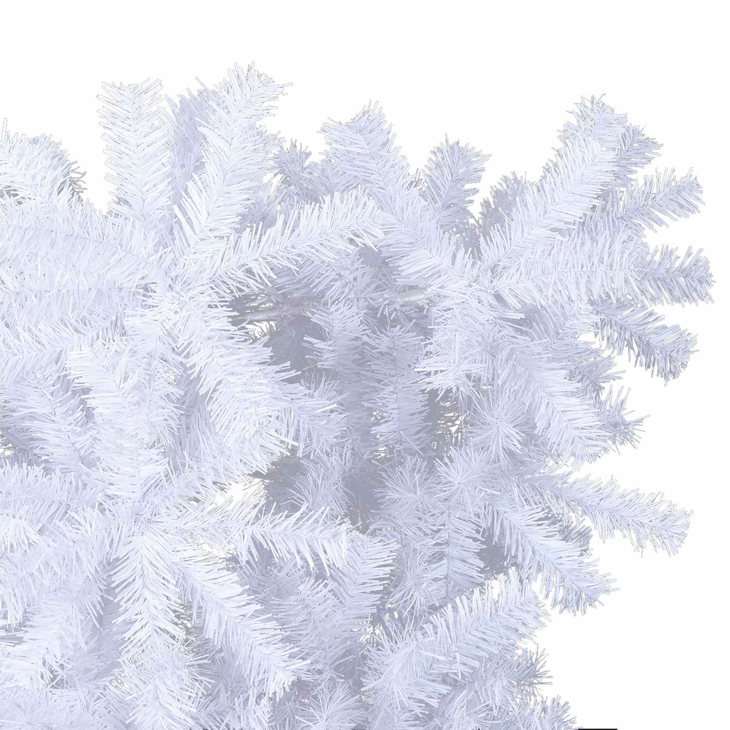 Albero di Natale artificiale Bianco 240 cm PVC e Acciaio | homemem39