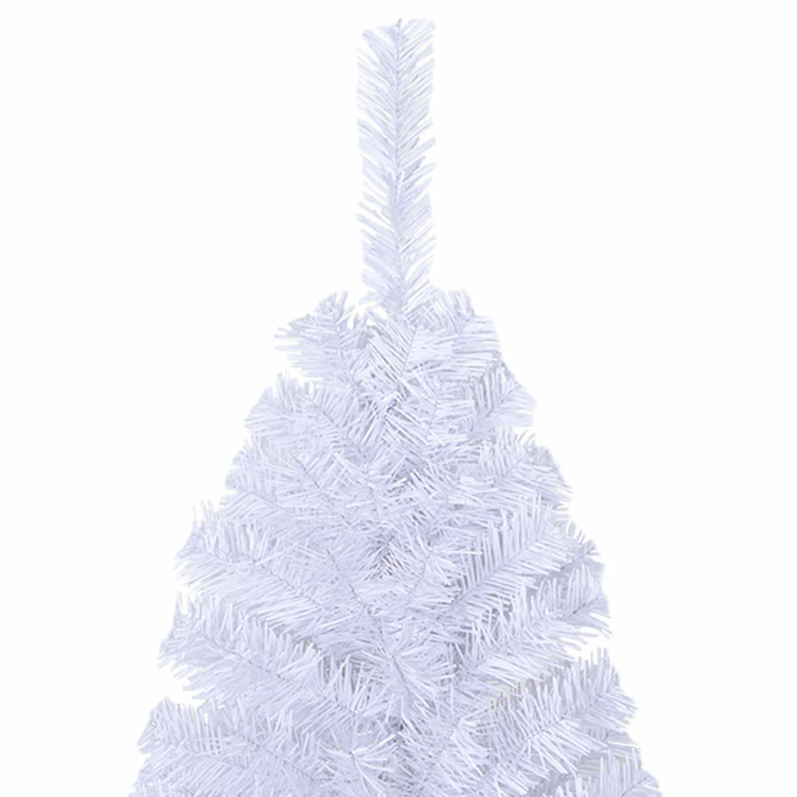 Albero di Natale artificiale Bianco 150 cm PVC e Acciaio | homemem39
