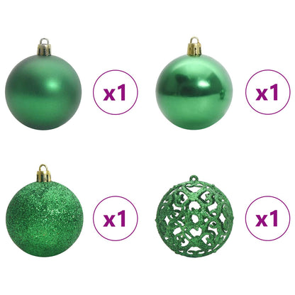 Albero di Natale artificiale Bianco 150 cm PVC e Acciaio | homemem39