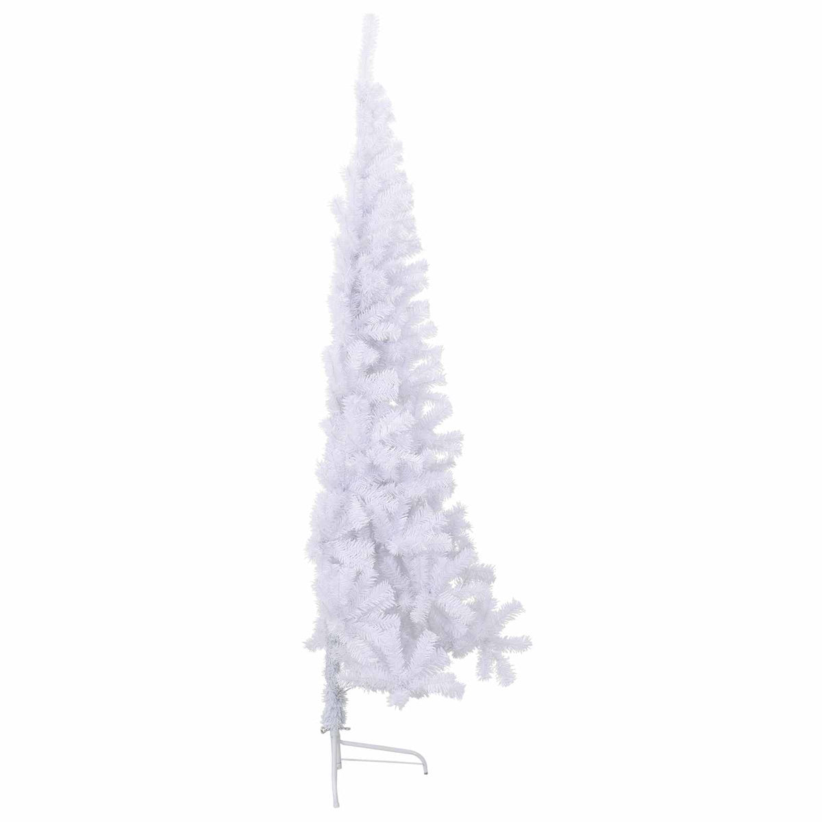 Albero di Natale artificiale Bianco 210 cm PVC e Acciaio | homemem39