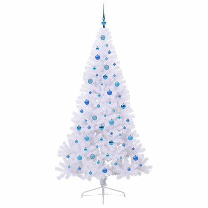 Albero di Natale artificiale Bianco 210 cm PVC e Acciaio | homemem39