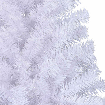 Albero di Natale artificiale Bianco 240 cm PVC e Acciaio