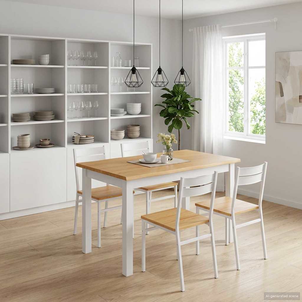 Tavolo da pranzo EKAI Bianco 112 x 70 x 76,5 cm