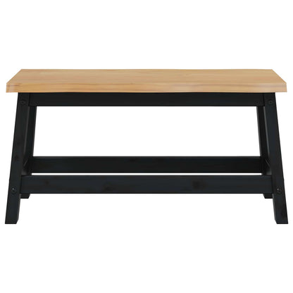 Panchina da pranzo EKAI Nero 91,5 x 29 x 45,5 cm | homemem39