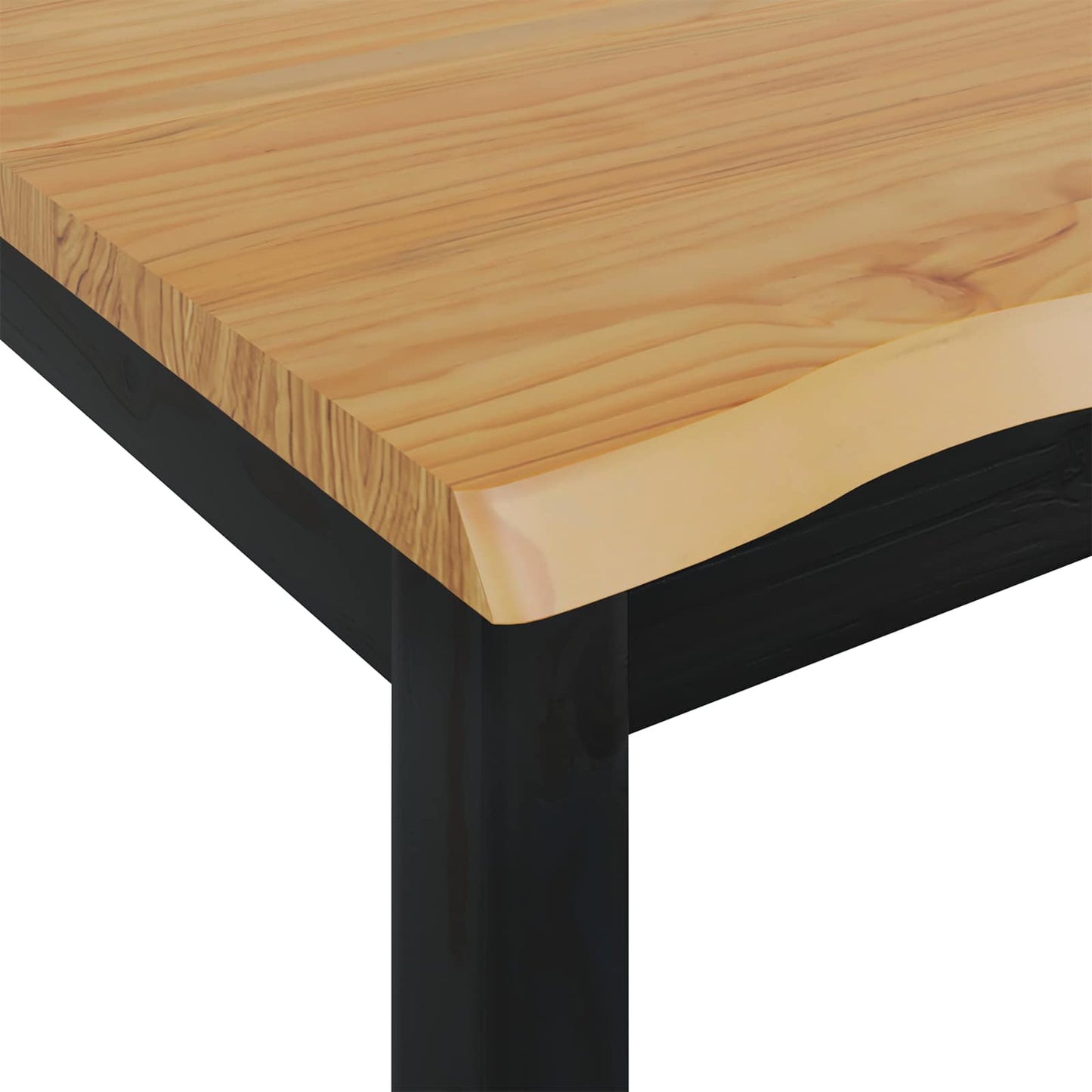 Tavolo Alto EKAI Nero 112 x 70 x 91 cm Legno Massello di Pino