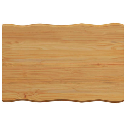 Tavolo Alto EKAI Bianco 112 x 70 x 91 cm Legno Massello di Pino