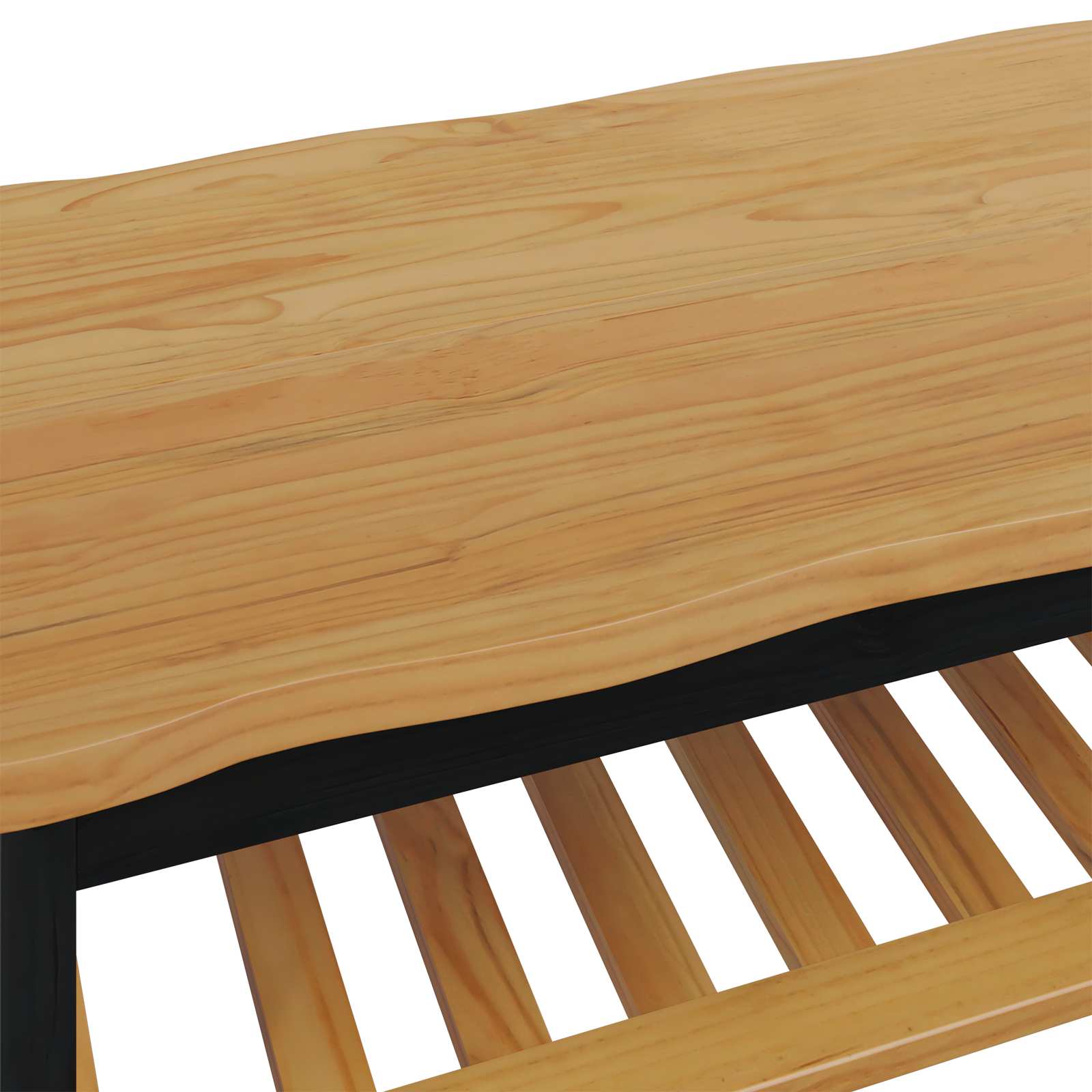 Tavolino da salotto EKAI Nero 100 x 60 x 45,5 cm | homemem39