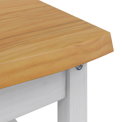 Tavolino da salotto EKAI Bianco 100 x 60 x 45,5 cm | homemem39