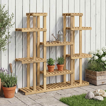 Supporto per piante Bianco 123 x 25 x 114,5 cm | homemem39