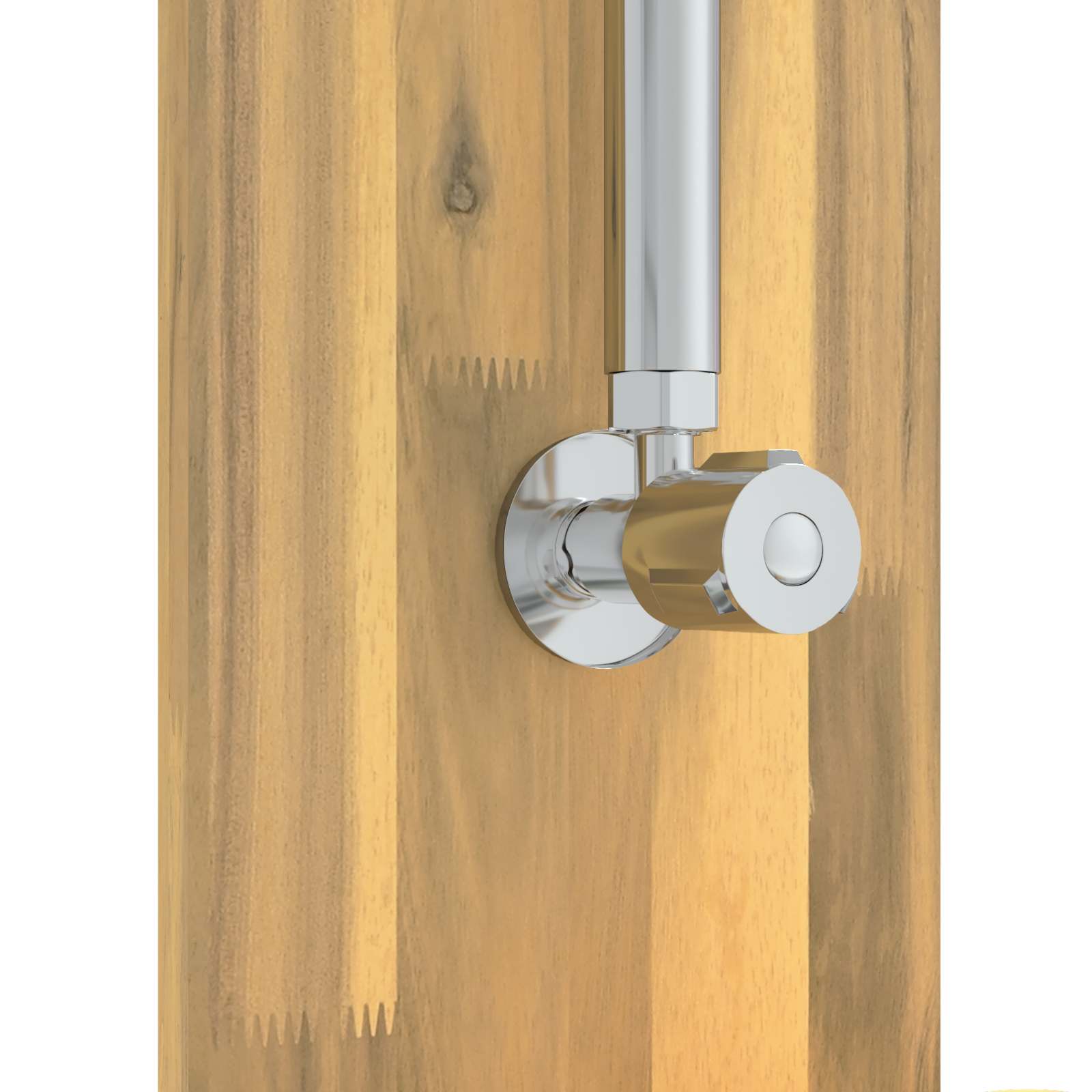 Doccia da esterno 217 cm Bianco | homemem39