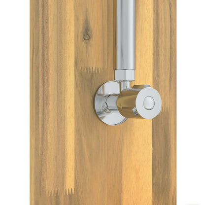 Doccia da esterno 217 cm Bianco | homemem39