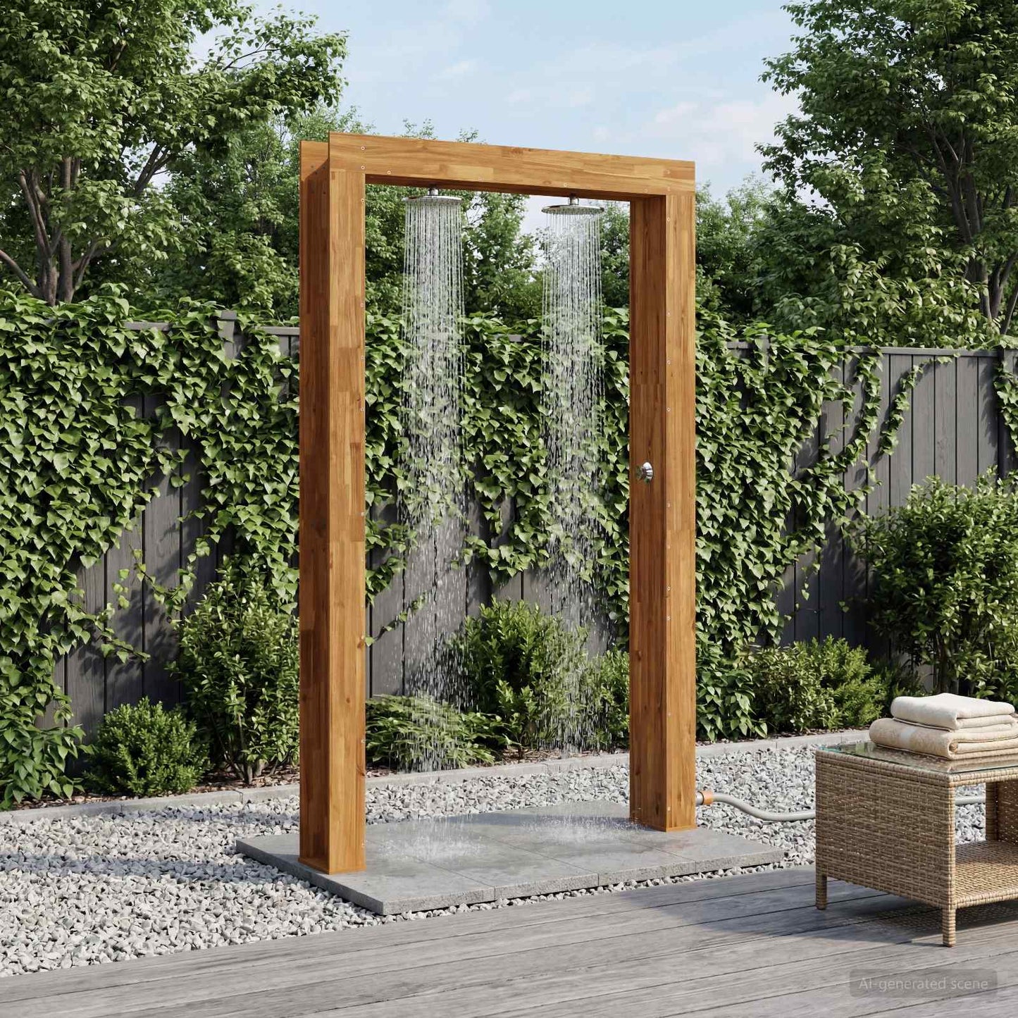 Doccia da esterno 226 cm Naturale | homemem39