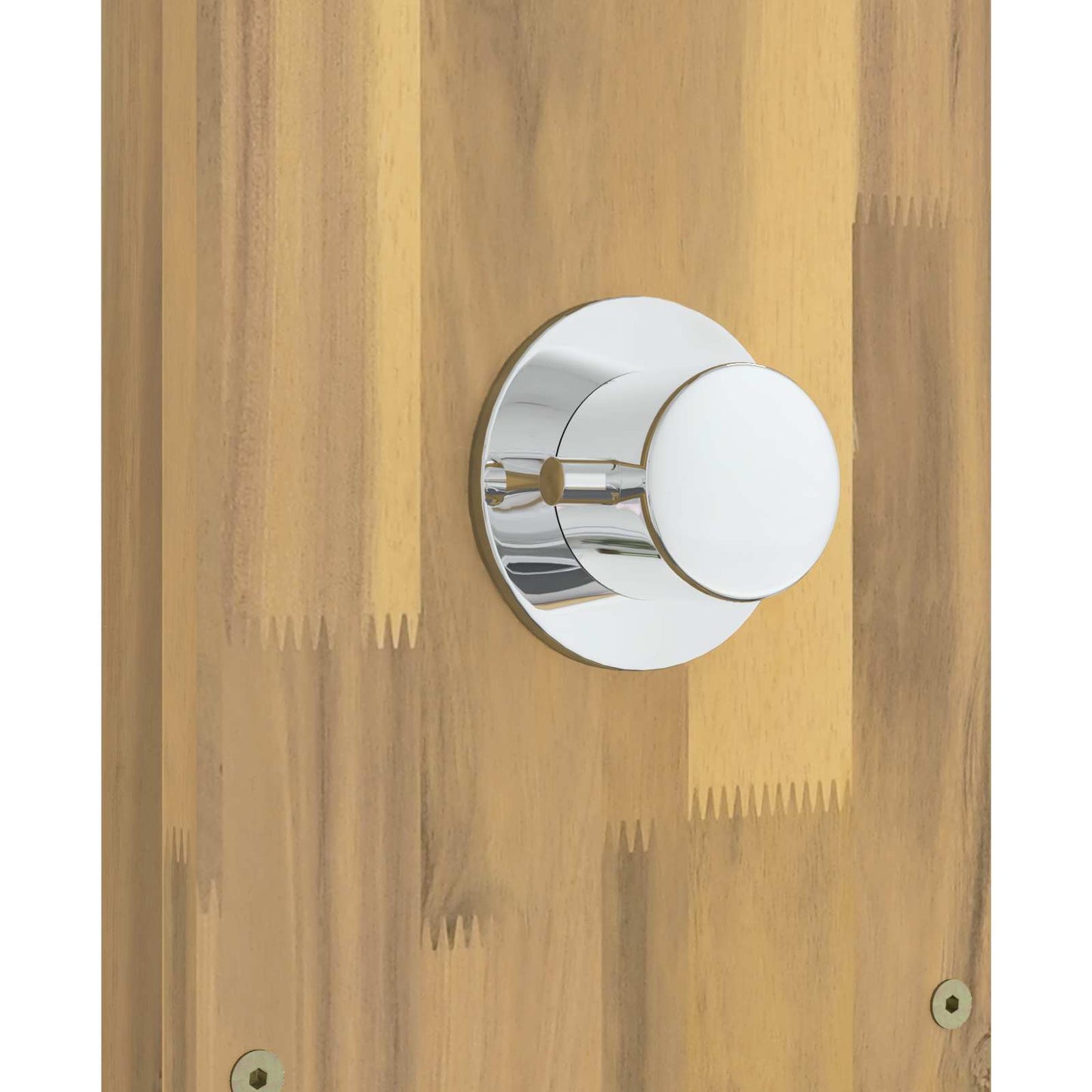 Doccia da esterno 219 cm Bianco | homemem39