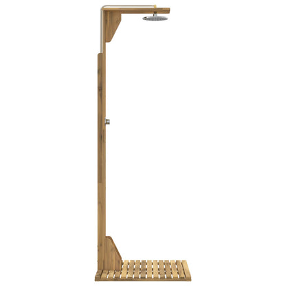 Doccia da esterno 219 cm Bianco | homemem39