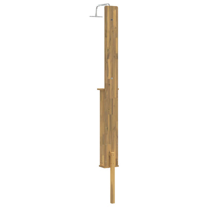 Doccia da esterno 257 cm Bianco | homemem39