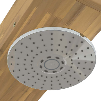 Doccia da esterno 210,5 cm Bianco | homemem39