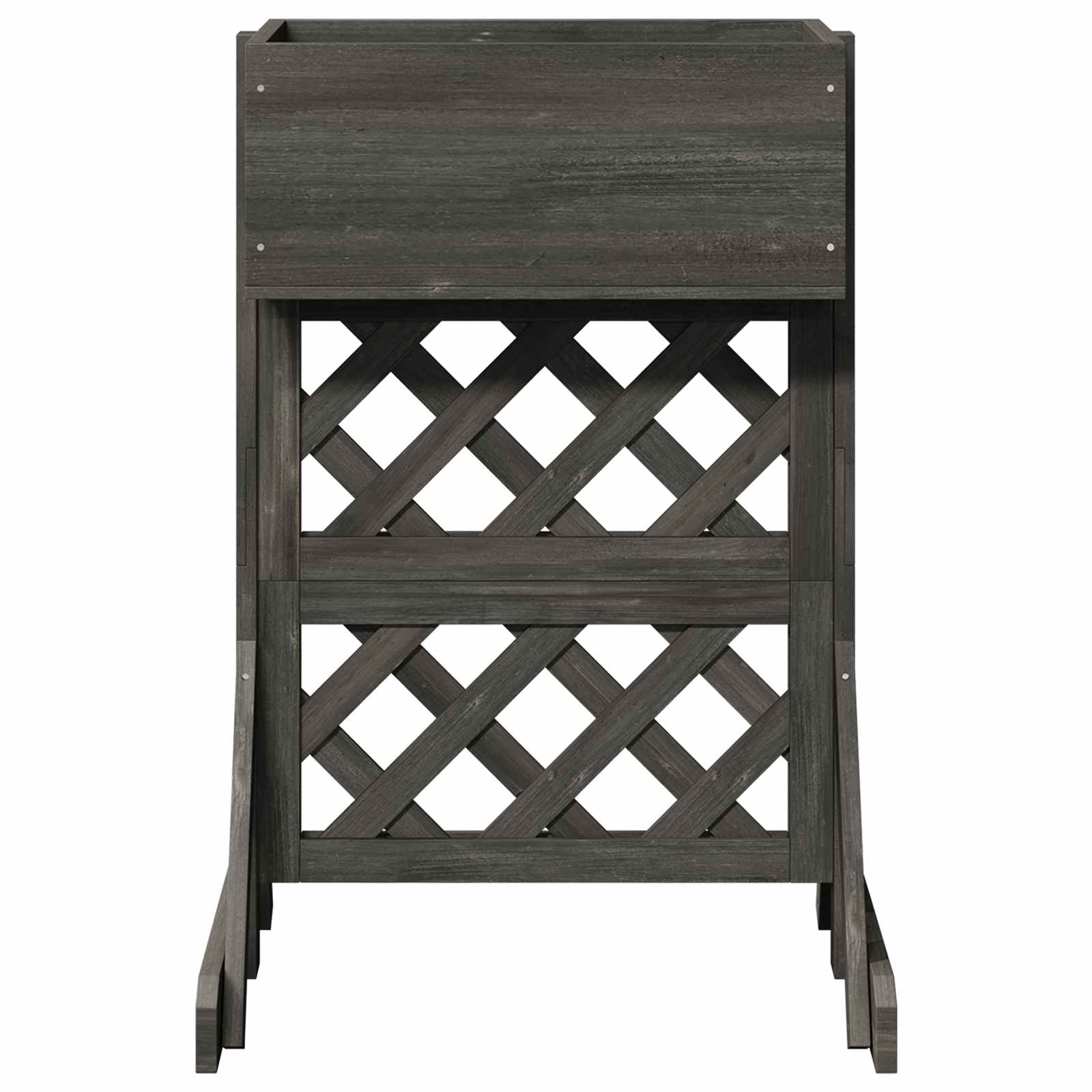 Trellis da Giardino Verticale Grigio 48 x 30 x 70,5 cm | homemem39