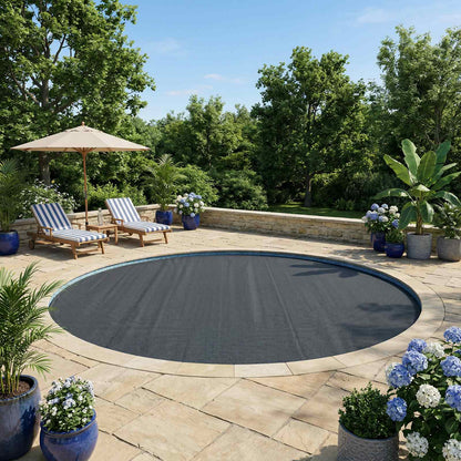 Copertura Solare per Piscina Extra Pesante Ø 356 cm 400 μm | homemem39