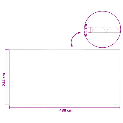 Copertura Solare per Piscina Extra Pesante 488 x 244 cm 400 μm | homemem39