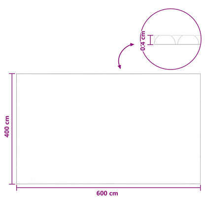 Copertura Solare per Piscina Extra Pesante 600 x 400 cm 400 μm | homemem39
