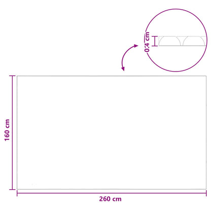 Copertura Solare per Piscina Extra Pesante 260 x 160 cm 400 μm