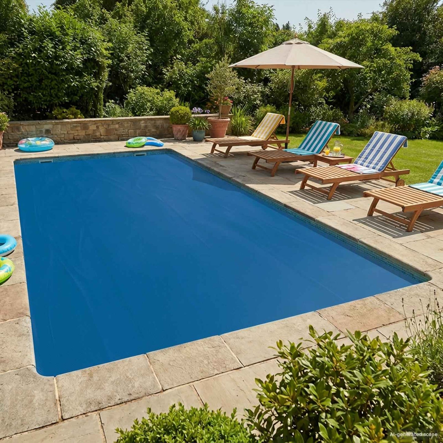 Copertura Solare per Piscina Extra Pesante 300 x 200 cm, 400 μm
