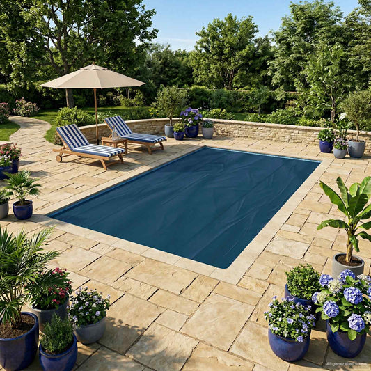 Copertura Solare per Piscina Extra Pesante 450 x 220 cm, 400 μm
