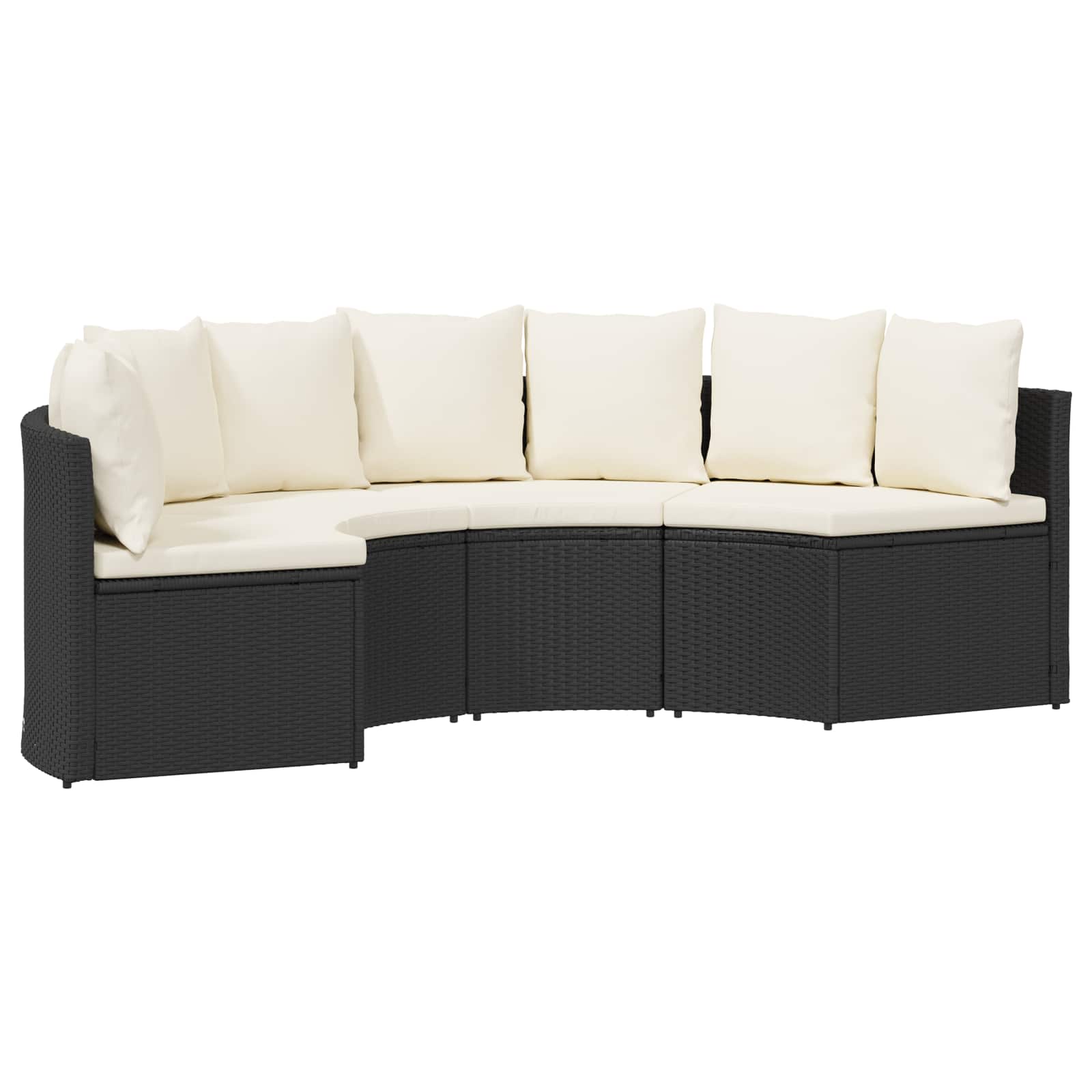Set di divani 2 pcs Nero | homemem39