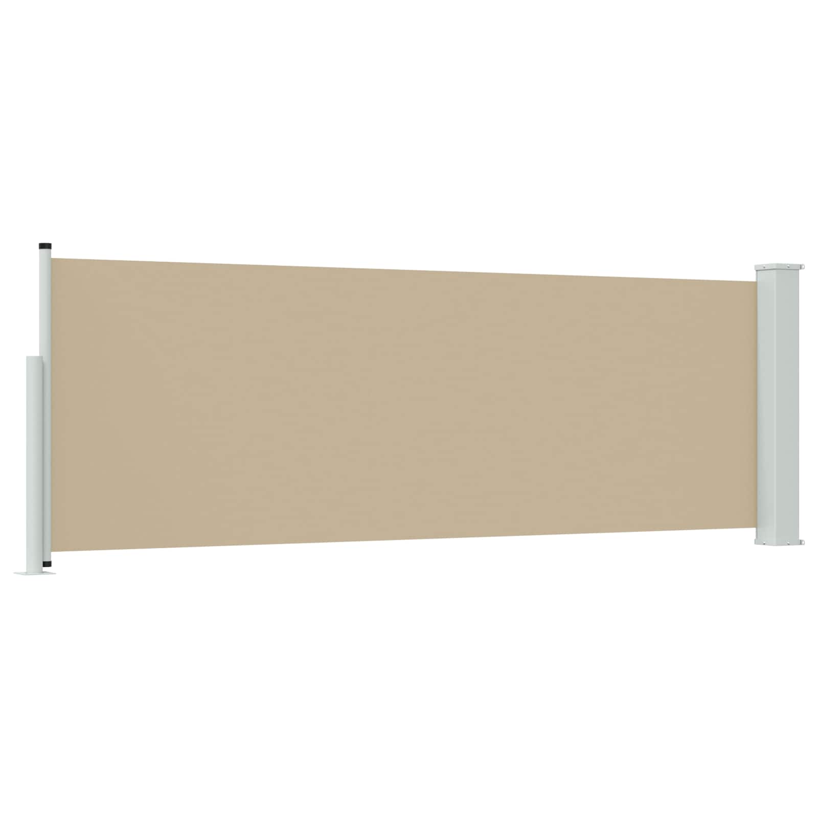 Tenda laterale retrattile Beige 300 x 100 cm Poliestere | homemem39