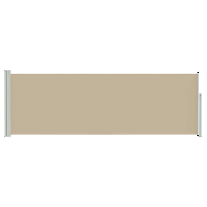 Tenda laterale retrattile Beige 300 x 100 cm Poliestere | homemem39