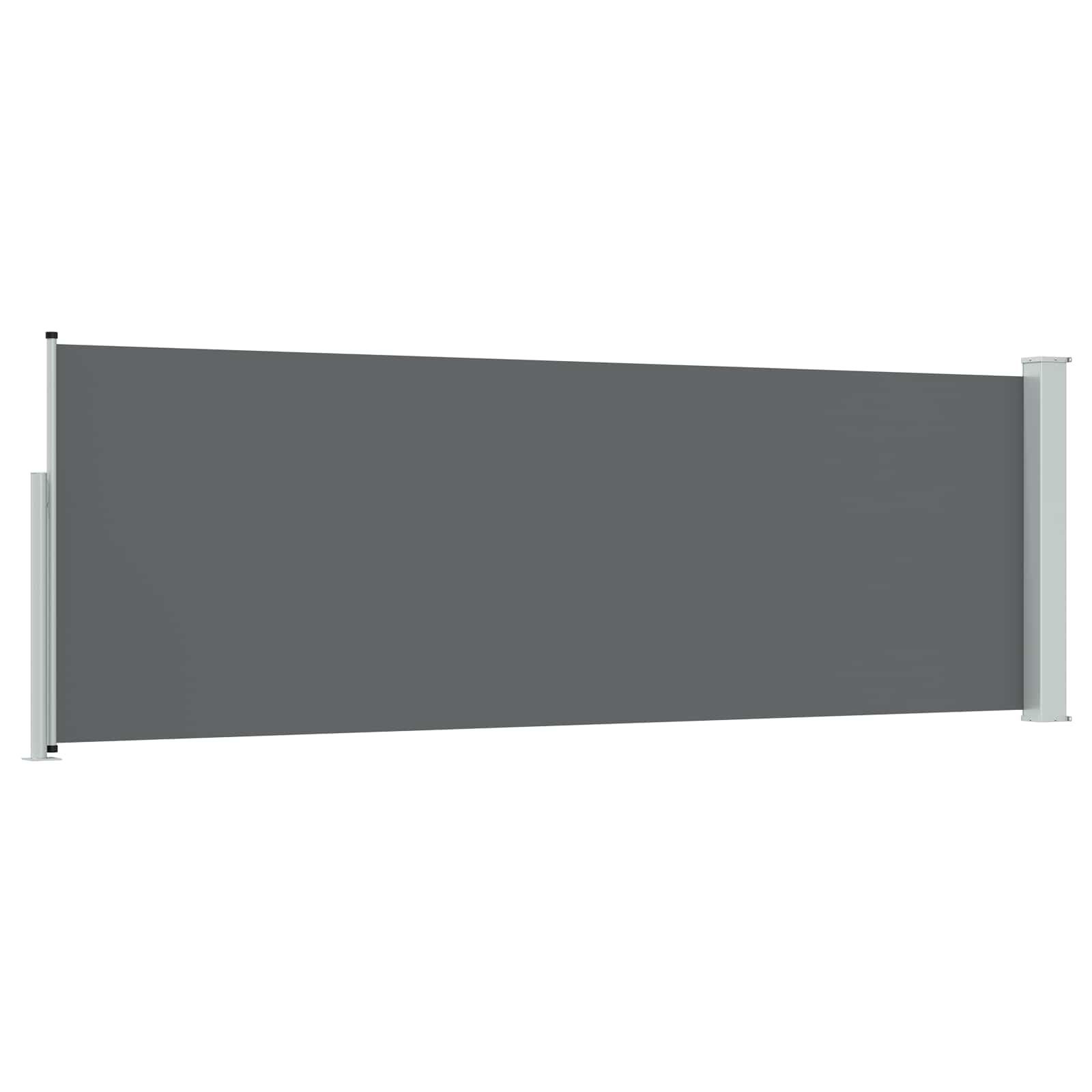 Tenda laterale retrattile Antracite 300 x 100 cm Poliestere | homemem39