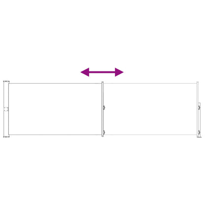 Tenda laterale retrattile 160 x 300 cm | homemem39
