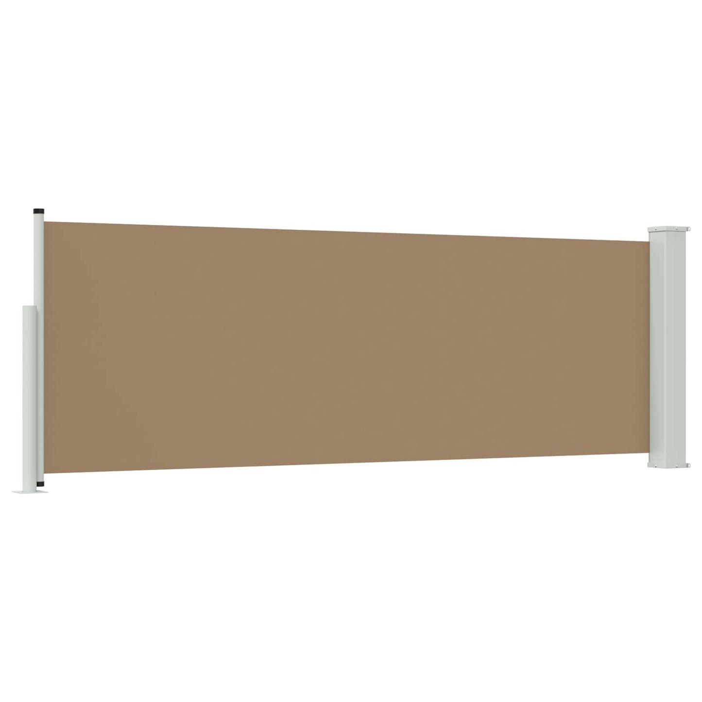 Tenda laterale retrattile Tortora 500 x 100 cm Poliestere | homemem39