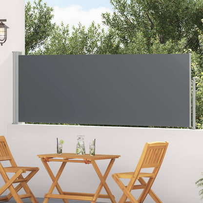 Tenda laterale retrattile Antracite 500 x 100 cm Poliestere