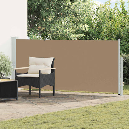 Tenda laterale retrattile Tortora 500 x 117 cm Poliestere