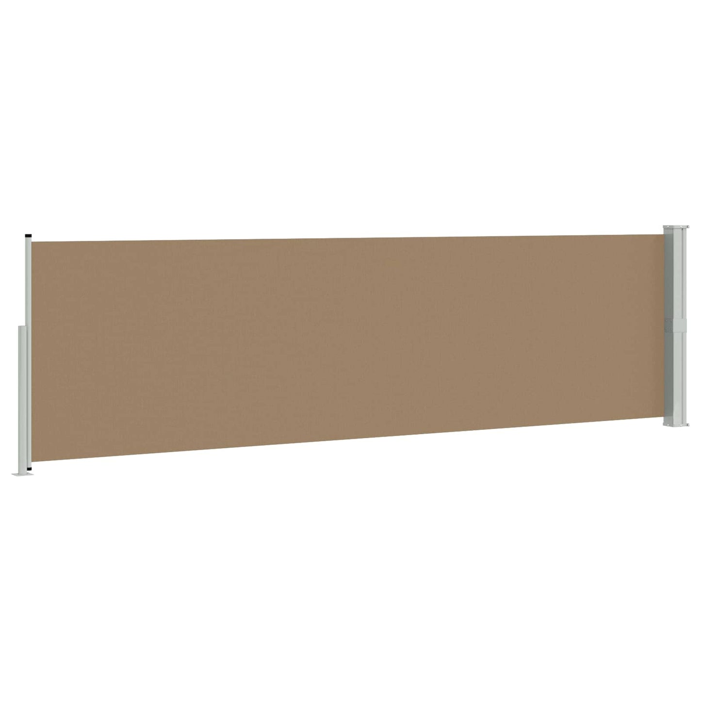 Tenda laterale retrattile Tortora 500 x 140 cm Poliestere | homemem39