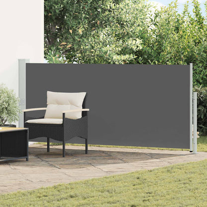 Tenda laterale retrattile Antracite 500 x 140 cm Poliestere | homemem39