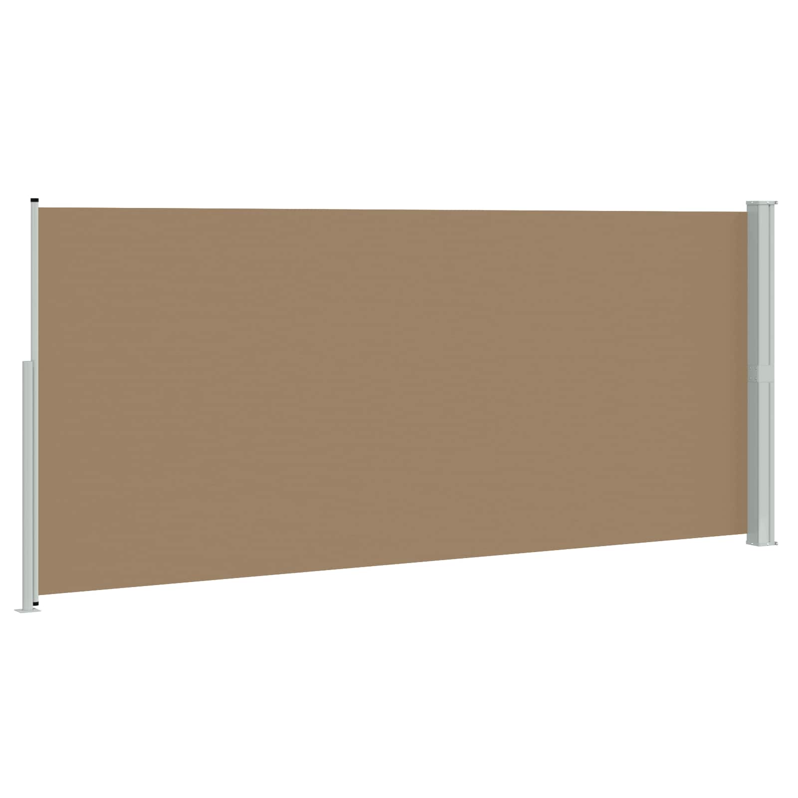 Tenda laterale retrattile 100% poliestere ferro acciaio | homemem39