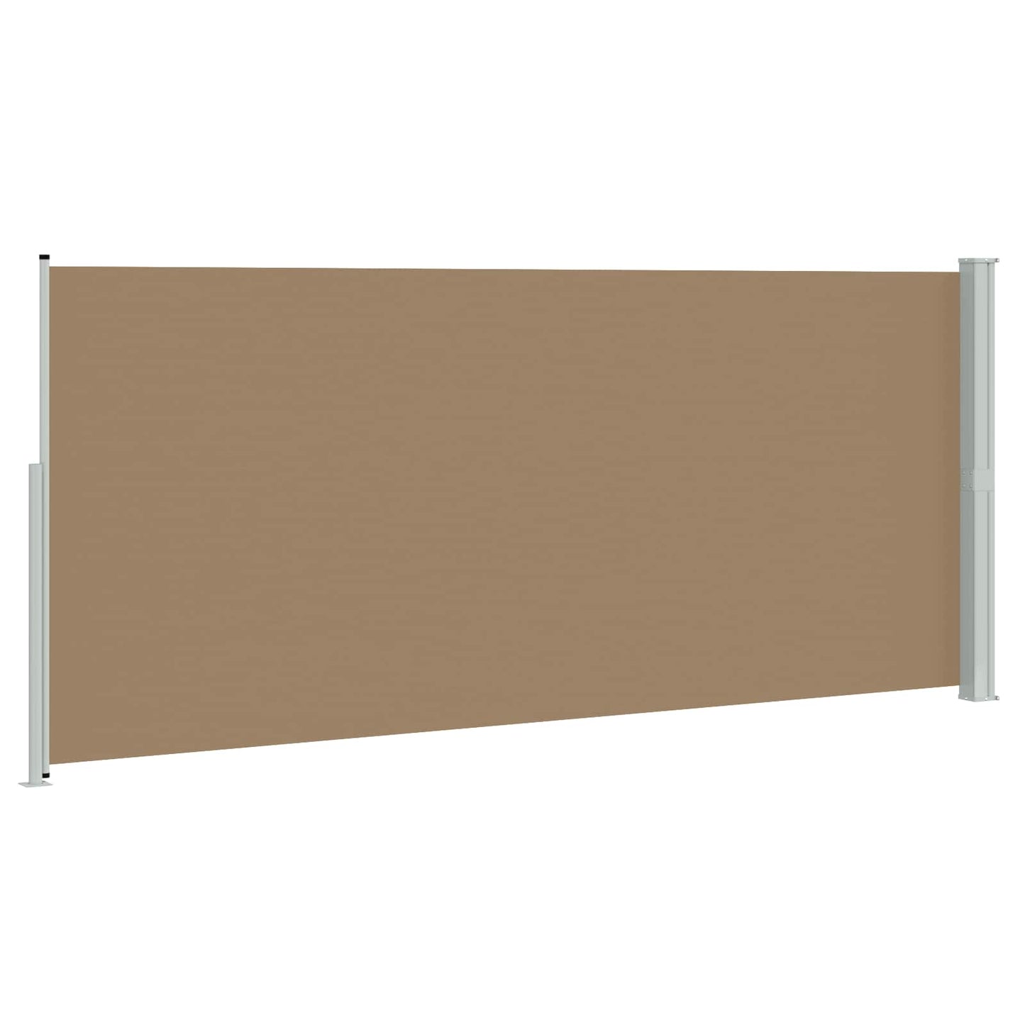 Tenda laterale retrattile Tortora 600 x 200 cm Poliestere | homemem39