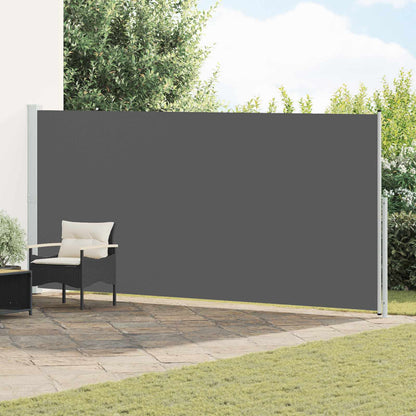 Tenda laterale retrattile Antracite 600 x 220 cm Poliestere