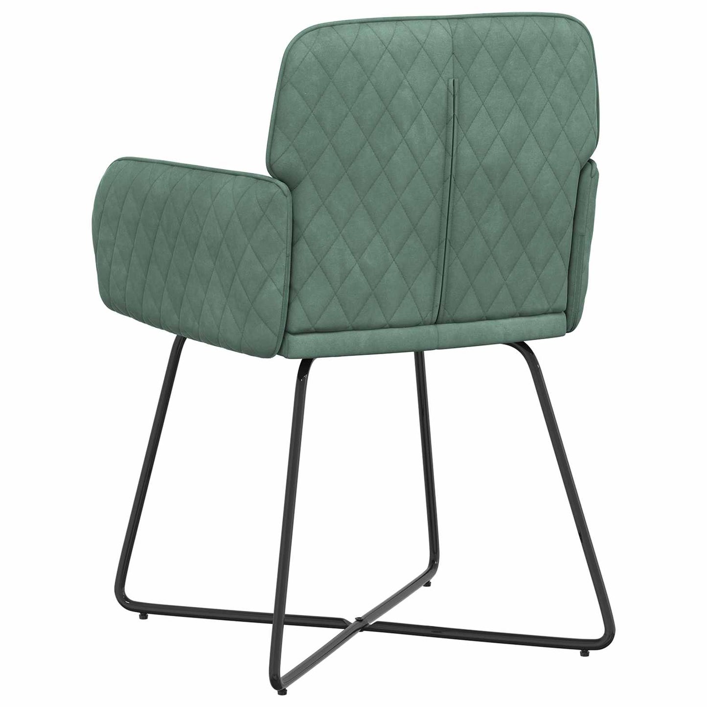 Sedie da pranzo 4 pcs Velluto Verde Mare 59 x 56,5 x 86 cm | homemem39