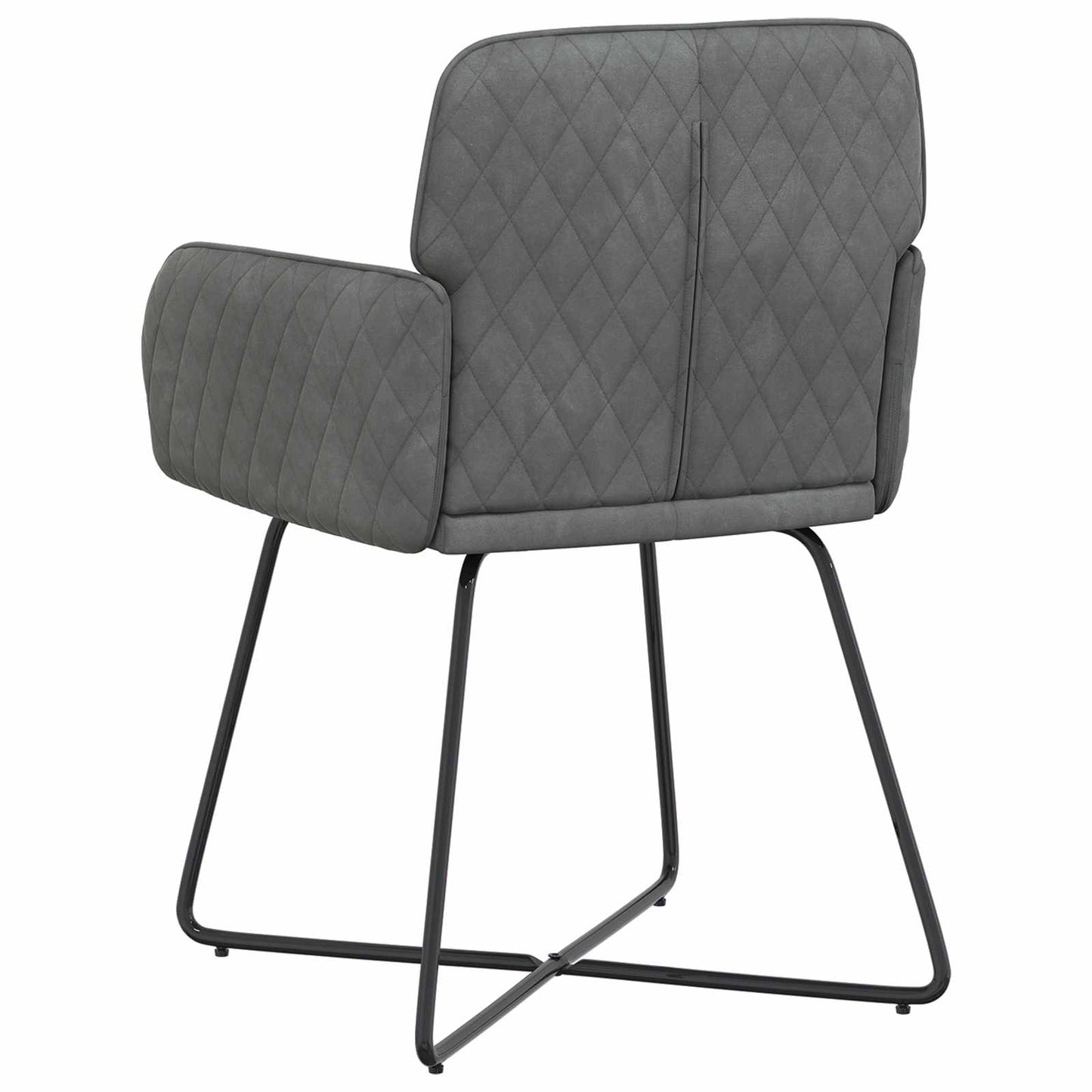 Sedie da pranzo 6 pcs Velluto Grigio Scuro 59 x 56,5 x 86 cm | homemem39