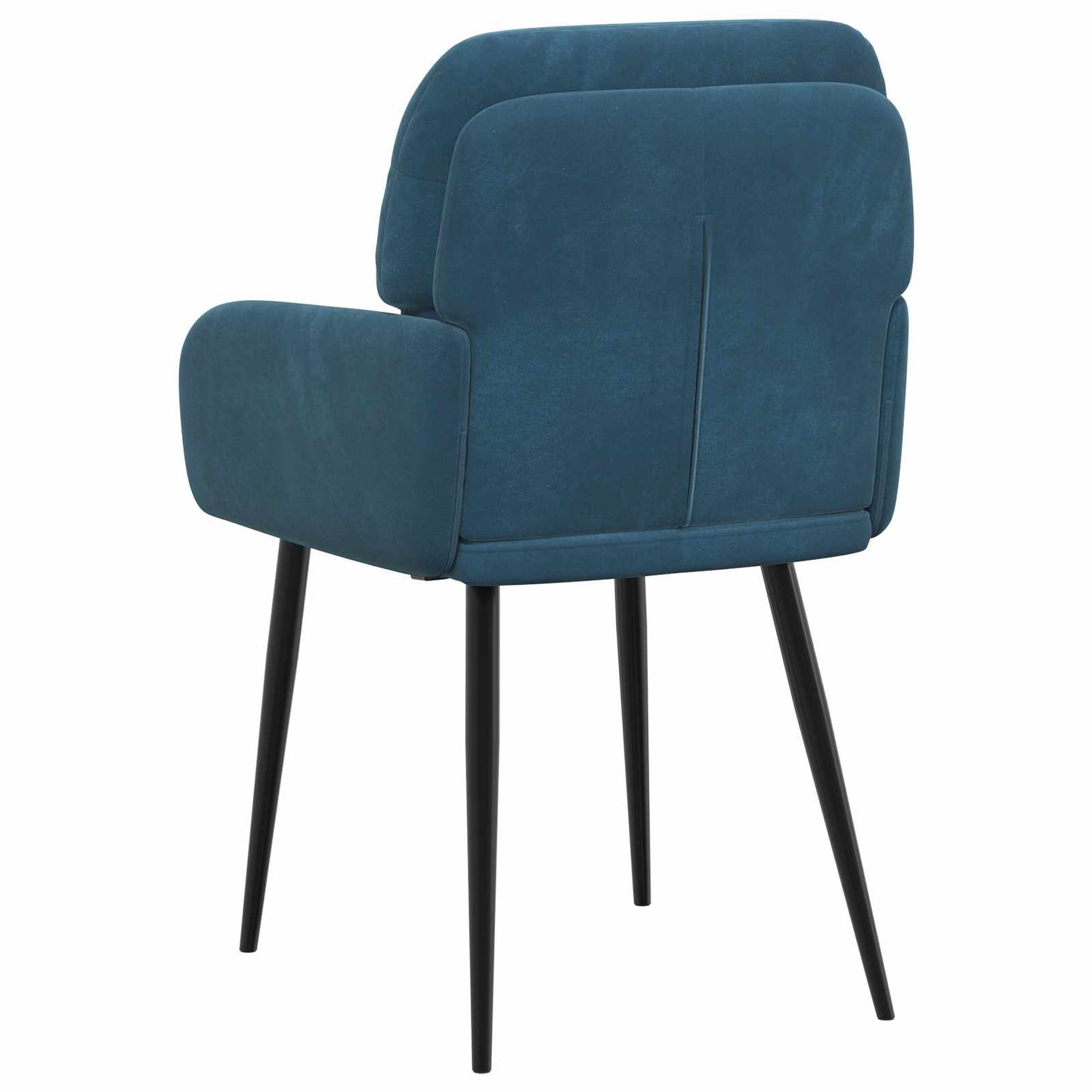 Sedie da pranzo 6 pcs Velluto Blu 59 x 59,5 x 90 cm | homemem39