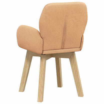 Sedie da pranzo girevoli 6 pcs Bouclé Beige 54 x 58 x 87 cm | homemem39