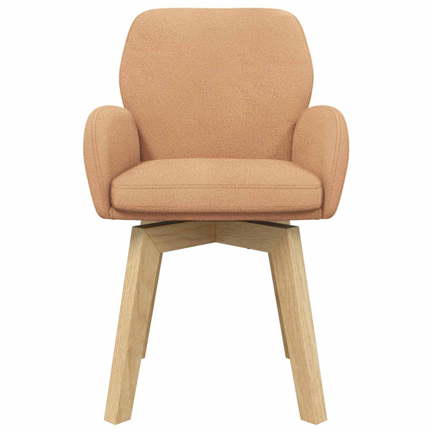Sedie da pranzo girevoli 6 pcs Bouclé Beige 54 x 58 x 87 cm | homemem39